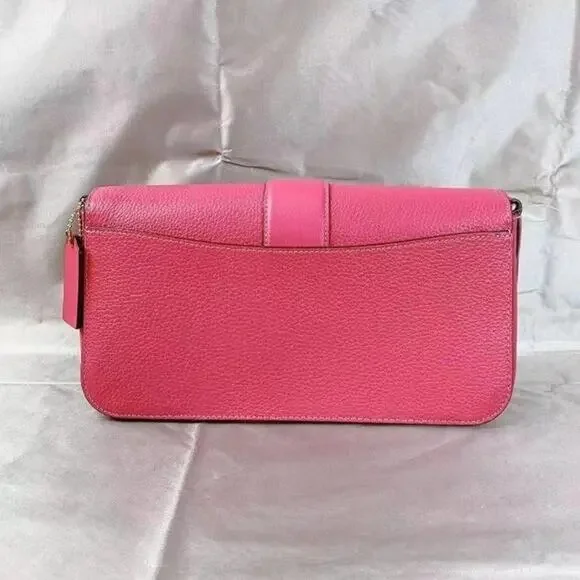 Coach 5493 Georgie Shoulder Bag In Gold/Strawberry Haze - Picture 2 of 5